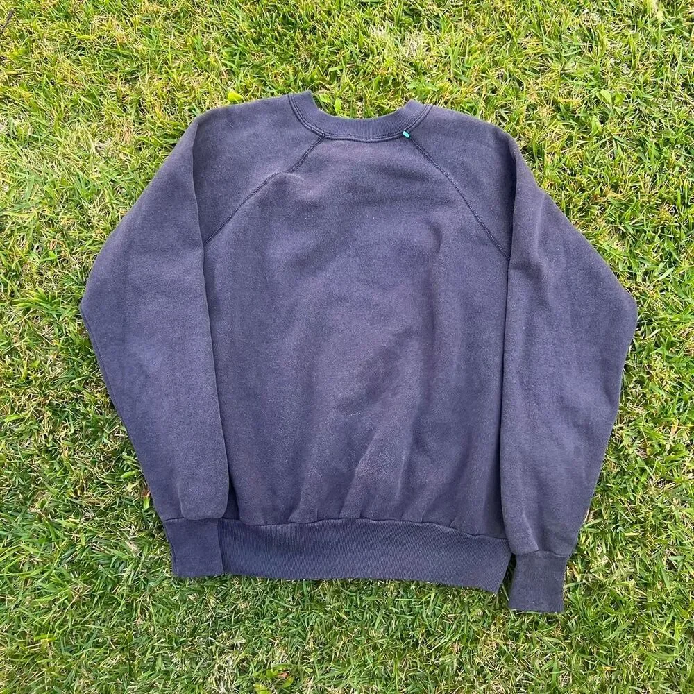 80s Black Blank y2k Mens size L